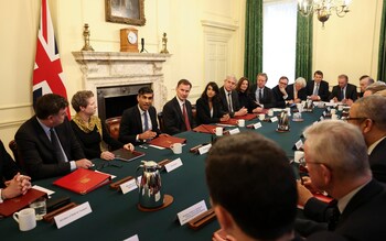 Prime Minister Rishi Sunak hosts weekly Cabinet meeting in 10 Downing Street
