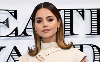Jenna Coleman showcases the hair flick, which takes inspiration from the 1990s