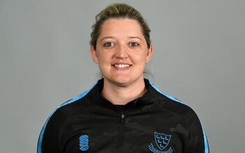Wicketkeeper Coach Sarah Taylor poses for a portrait during a Sussex Media Day - Sarah Taylor leaves Sussex as staff exodus continues