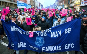 Everton fans - Premier League hits back at Andy Burnham over Everton 'abuse of process' allegations
